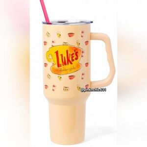 Gilmore Girls Luke's Diner Insulated 40oz Tumbler Mug Cup Hot Cold